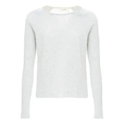 American Vintage Sonoma Boat Neck Long Sleeve T-shirt | Light Eather Grey