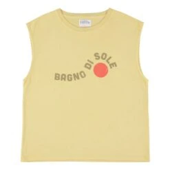Sophie Organic Cotton T-Shirt | Pale Yellow