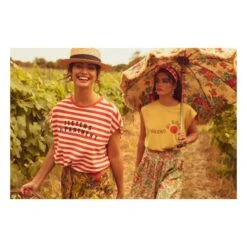 Sophie Organic Cotton T-Shirt | Pale Yellow -American Vintage Shop unnamed file 1653