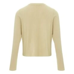 Ribbed Knit Top | Beige -American Vintage Shop unnamed file 1698