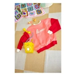 Bisou X Mathilde Cabanas Nursing Sweater | Pink -American Vintage Shop unnamed file 172