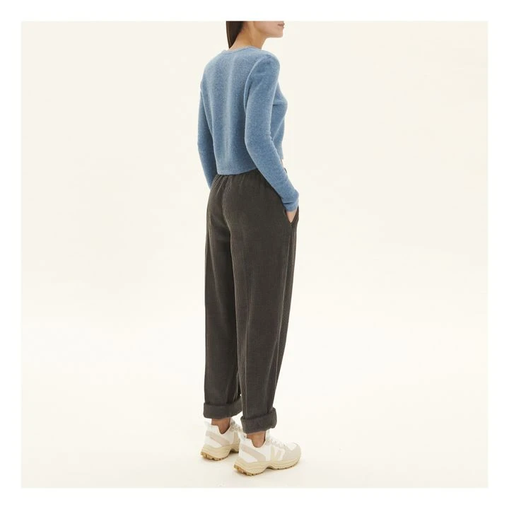 American Vintage Razpark Wool Gilet | Marled Blue 3 American Vintage Razpark Wool Gilet | Marled Blue - Image 3