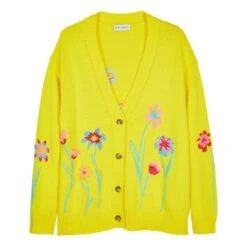 Grenada Organic Cotton Cardigan | Yellow