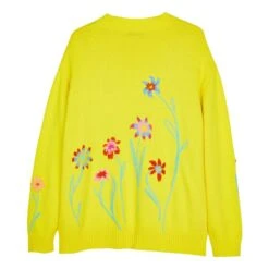 Grenada Organic Cotton Cardigan | Yellow -American Vintage Shop unnamed file 1759