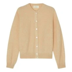 American Vintage Zabidoo Mohair Gilet | Heather Beige