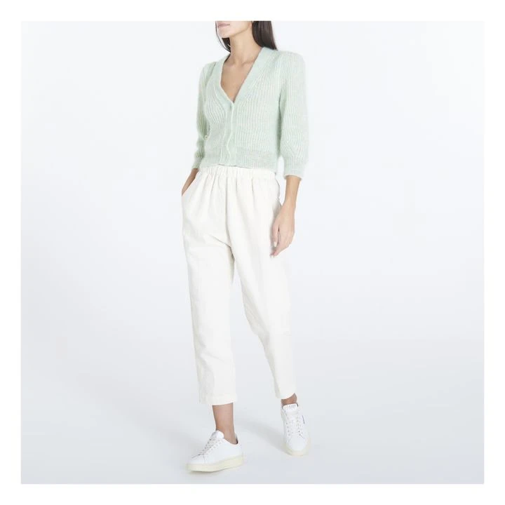 Masscob Valent Mohair Cardigan | Green Water 2 Masscob Valent Mohair Cardigan | Green Water - Image 2