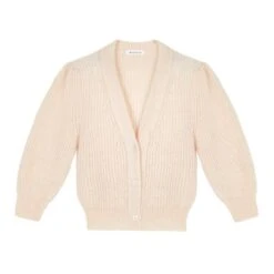 Masscob Valent Mohair Cardigan | Peach