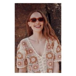 Louise Misha Mallaury Crochet Cardigan | Ecru -American Vintage Shop unnamed file 1859