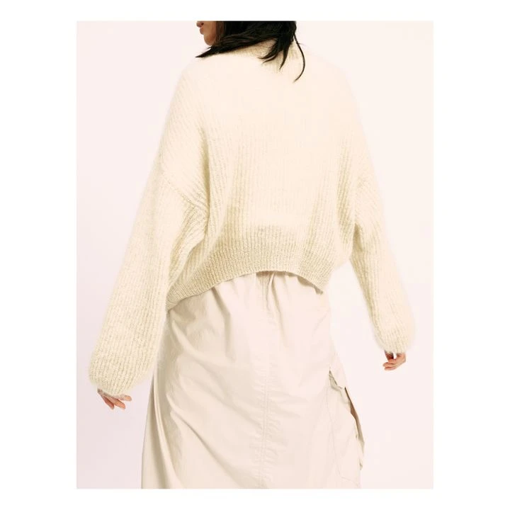 Meras Mohair Cardigan | Sage 4 Meras Mohair Cardigan | Sage - Image 4