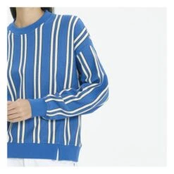 Sunny Striped Sweater | Indigo Blue -American Vintage Shop unnamed file 190