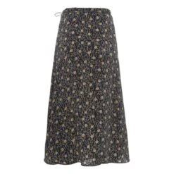 Luna Cupro Skirt | Midnight Blue -American Vintage Shop unnamed file 1904