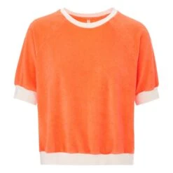 Bellerose Chila Terry Sweater - Women’s Collection | Orange