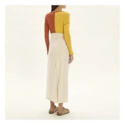 Venn Wild Silk Wallet Skirt | Ecru -American Vintage Shop unnamed file 1924