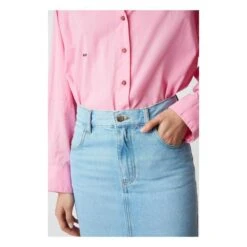 Mona Organic Cotton Skirt | Light Blue -American Vintage Shop unnamed file 1930