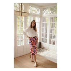 Clementina Ibiza Pregnancy Skirt | Pink