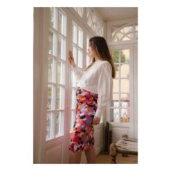 Clementina Ibiza Pregnancy Skirt | Pink -American Vintage Shop unnamed file 2002