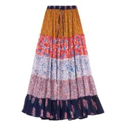 Nettie Maxi Skirt | Mustard
