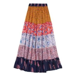 Nettie Maxi Skirt | Mustard -American Vintage Shop unnamed file 2025