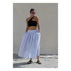 Birgitte Herskind Gunilla Patchwork Skirt | Blue -American Vintage Shop unnamed file 2038