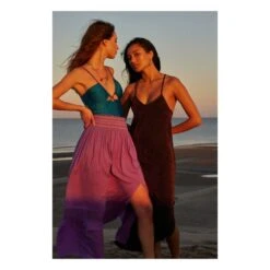 Embroidered Long Skirt | Purple -American Vintage Shop unnamed file 2051