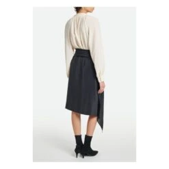 Vanessa Bruno Aruba Silk Skirt | Black -American Vintage Shop unnamed file 2059