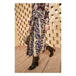 ULLA JOHNSON Ember Skirt | Clay -American Vintage Shop unnamed file 2076