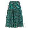 LEON & HARPER Jeannot Gipsy Organic Cotton Skirt | Green