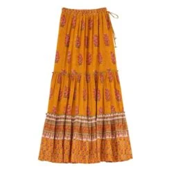 Flori Maxi Skirt | Mustard