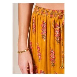 Flori Maxi Skirt | Mustard -American Vintage Shop unnamed file 2108