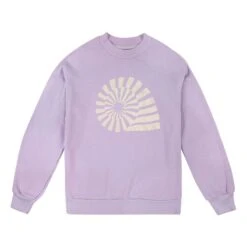 Bobo Choses Organic Cotton Coquillage Sweatshirt | Lilac