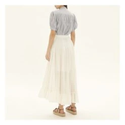 Fern Skirt | White -American Vintage Shop unnamed file 2120