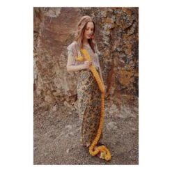 Louise Misha Lucina Skirt | Mustard -American Vintage Shop unnamed file 2146