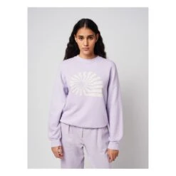 Bobo Choses Organic Cotton Coquillage Sweatshirt | Lilac -American Vintage Shop unnamed file 215