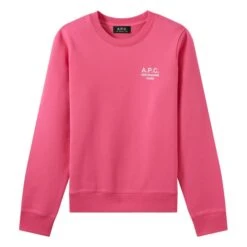 A.P.C. Skye Organic Cotton Sweatshirt | Pink