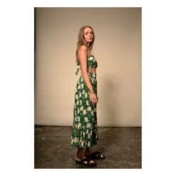 Floral Print Skirt | Green -American Vintage Shop unnamed file 2170