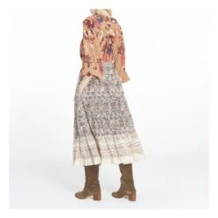 ULLA JOHNSON Brina Skirt | Nude Beige -American Vintage Shop unnamed file 2195