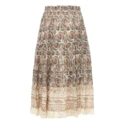 ULLA JOHNSON Brina Skirt | Nude Beige -American Vintage Shop unnamed file 2196