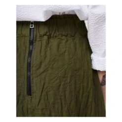 Tulip Quilted Skirt | Khaki -American Vintage Shop unnamed file 2227