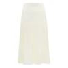 Organic Cotton Skirt - Women's Collection | Ecru