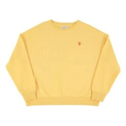 Julie Organic Cotton Sweater | Yellow