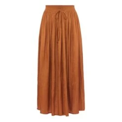 Nigina Skirt | Orange Rouille