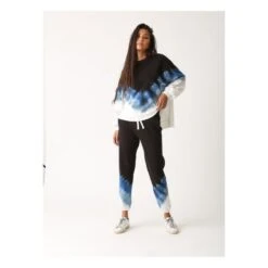 Erin Momentum Tie-Dye Sweatshirt | Black -American Vintage Shop unnamed file 238