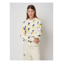 Bobo Choses Organic Cotton Sweatshirt | Ecru -American Vintage Shop unnamed file 247