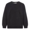 Chebbi Flecked Cotton Sweatshirt | Black