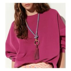 Ito Oversize Sweatshirt | Fuchsia 6 Ito Oversize Sweatshirt | Fuchsia -American Vintage Shop unnamed file 257