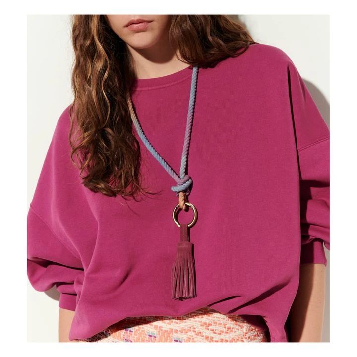 Ito Oversize Sweatshirt | Fuchsia 3 Ito Oversize Sweatshirt | Fuchsia - Image 3
