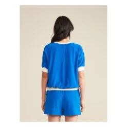 Bellerose Chila Terry Sweater - Women’s Collection | Blue -American Vintage Shop unnamed file 276