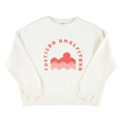 Julie Organic Cotton Sweater | White