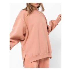 Ulla Oversized Sweatshirt | Pink -American Vintage Shop unnamed file 37