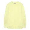Oversized Organic Cotton Sweatshirt | Lemon Yellow